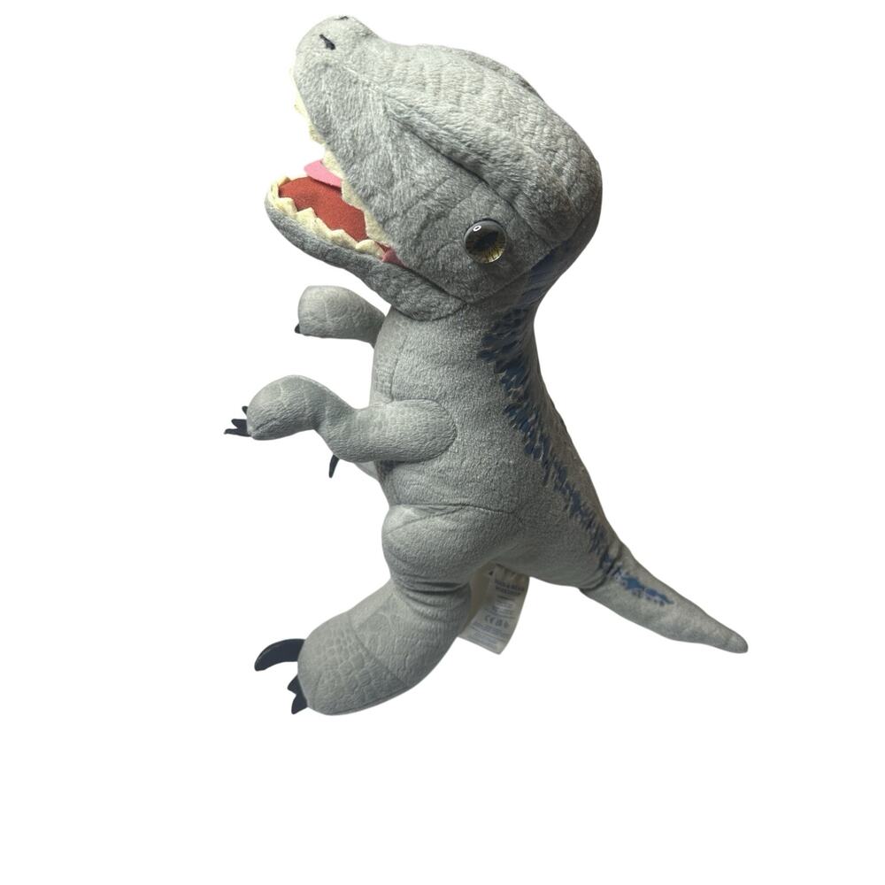 Build-A-Bear Jurassic World Dominion Blue Raptor Plush Dinosaur BAB